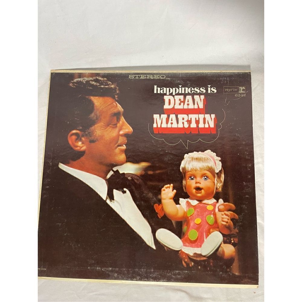 Dean Martin vinyl record “Happiness is Dean Martin”